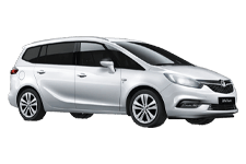 Car Hire Northolt - Vauxhall Zafira 5 + 2 - Minibus hire Northolt